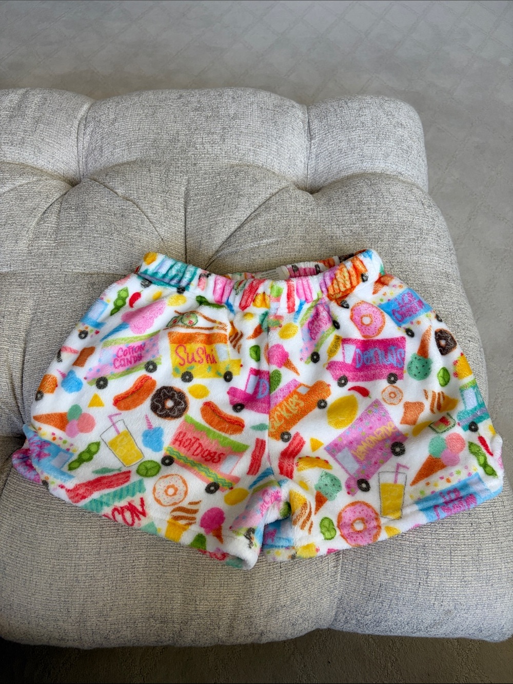 Iscream fleece pajama shorts